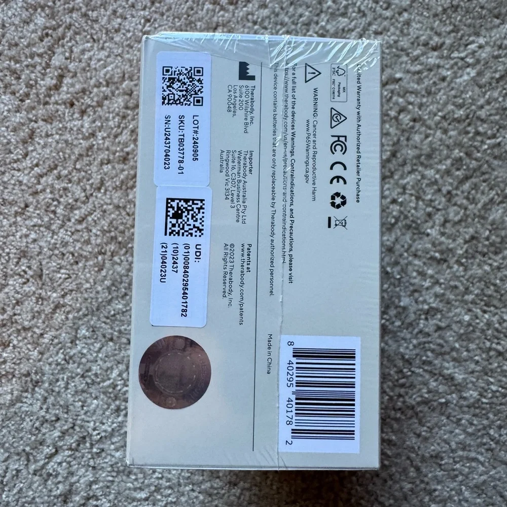 Therabody RecoveryTherm Cube Hot Cold Contrast Therapy Instant Hot/Cold NIB - Picture 6 of 6